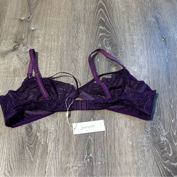 Journelle NWT Purple lace bra size XXL - Picture 2 of 5